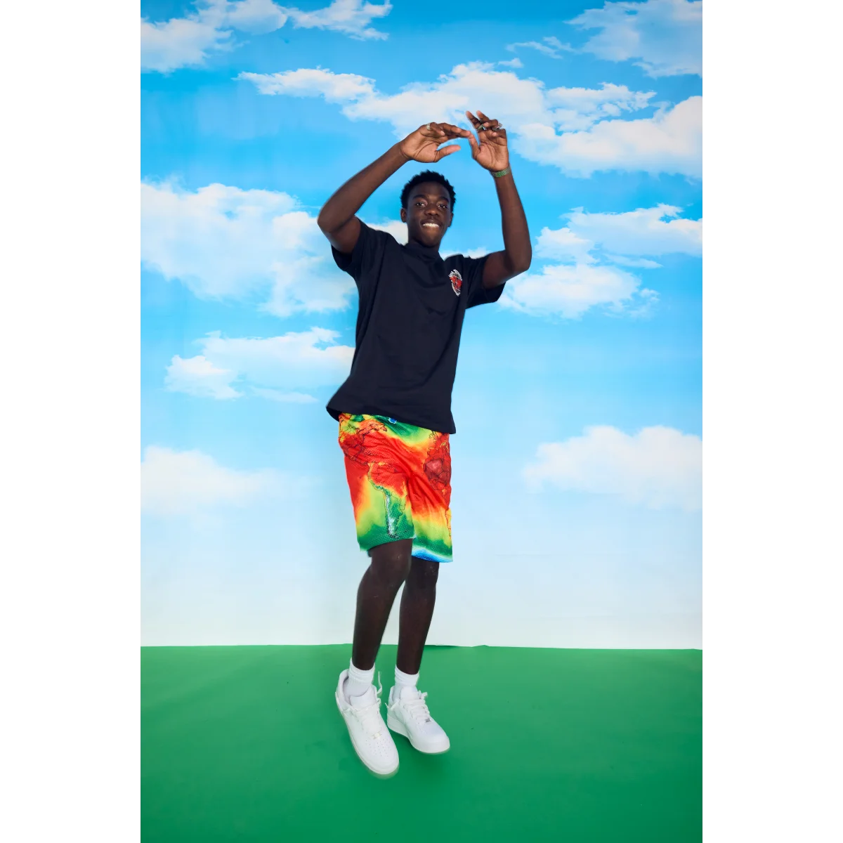 GP Heat Map Mesh Shorts