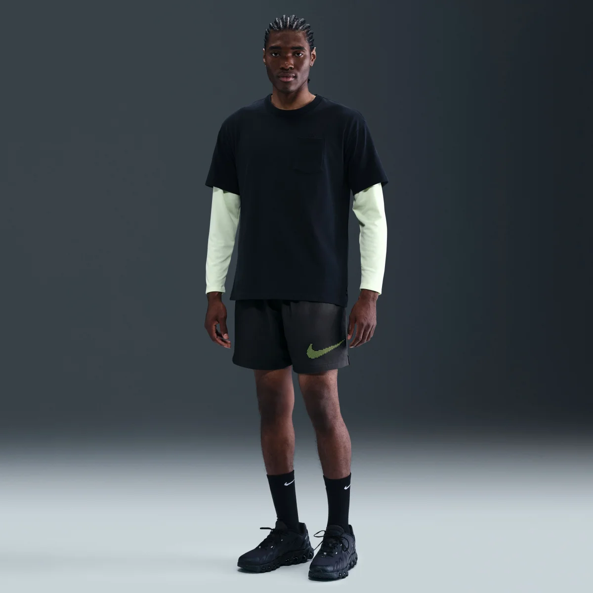 Nike Club Swoosh Woven Shorts