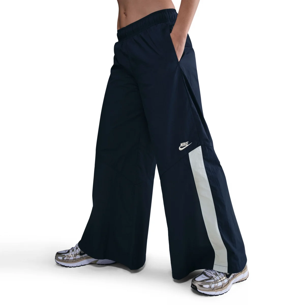 Wide-Leg Woven Pants