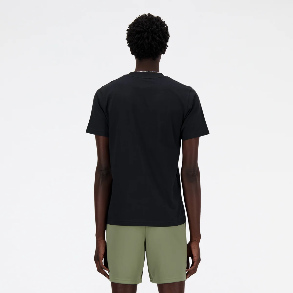 New Balance Stacked Logo SS Tee