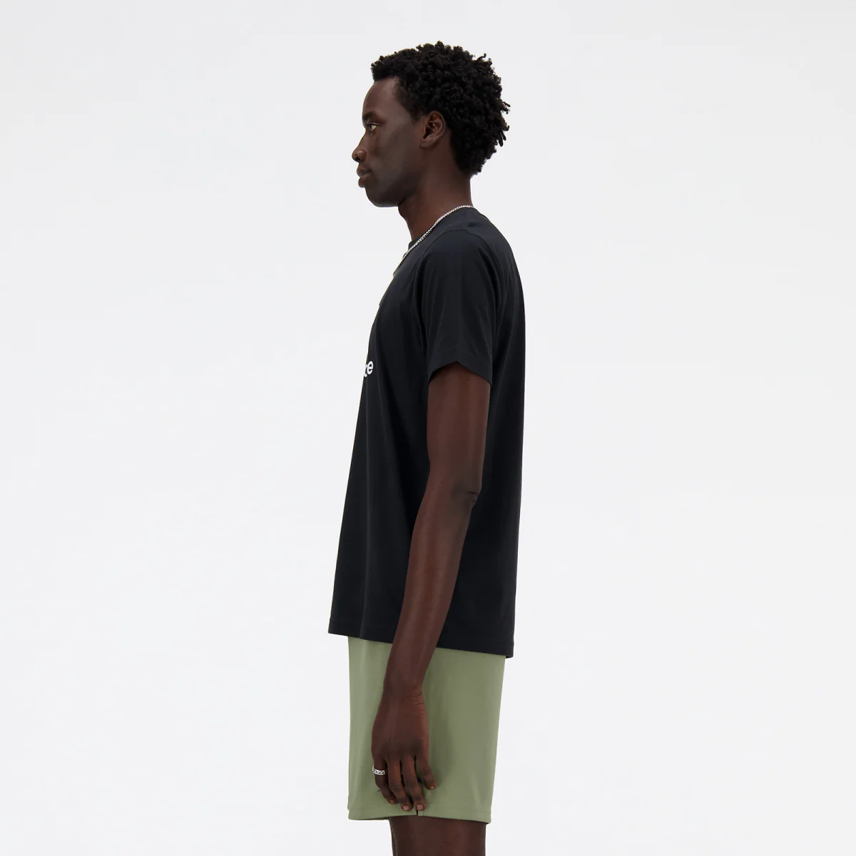 New Balance Stacked Logo SS Tee
