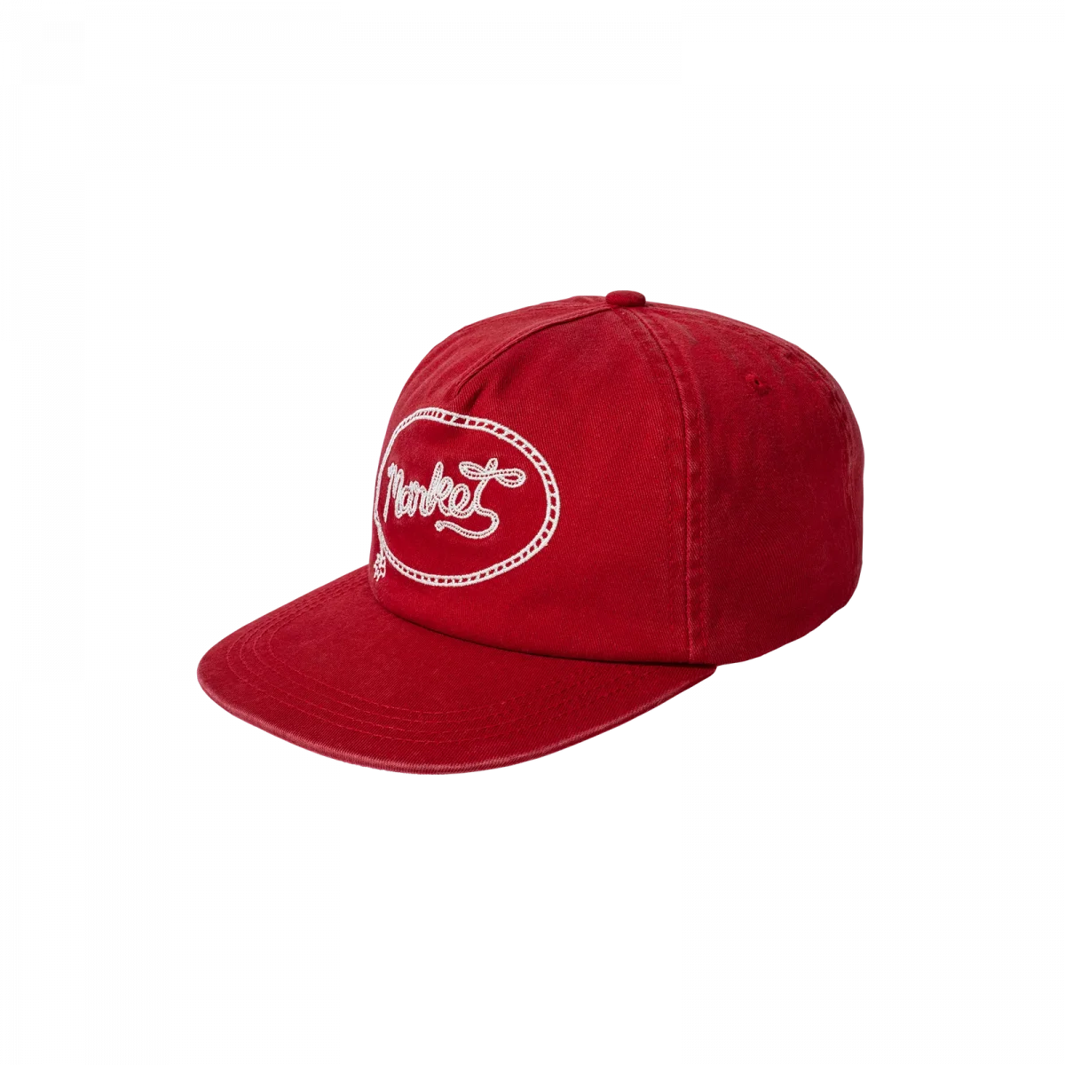 MARKET LASSO LOCKUP 5-PANEL HAT