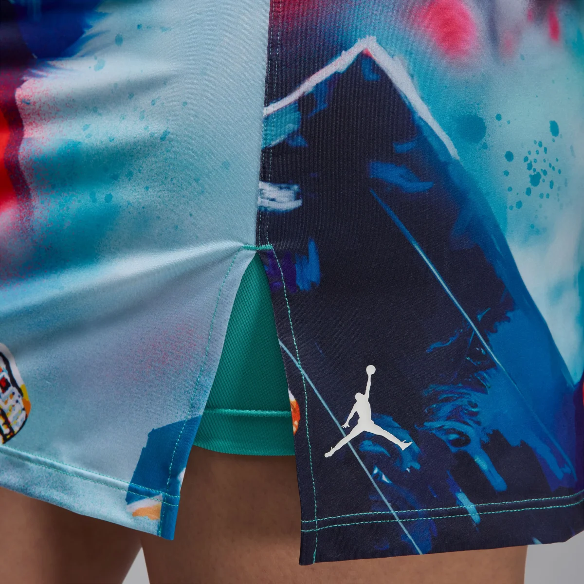 Jordan Printed Knit Skort