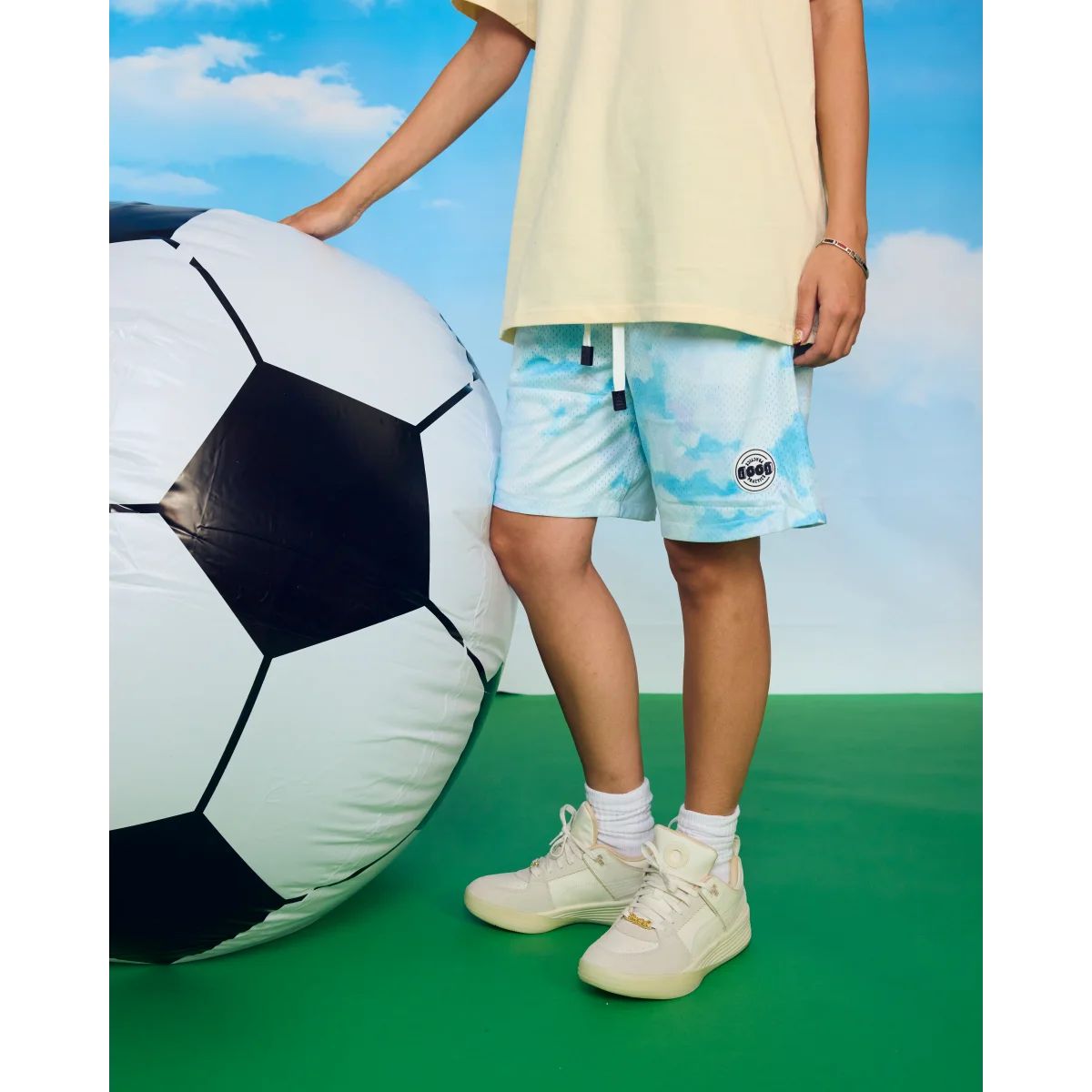 GP PRINTED MESH SHORT