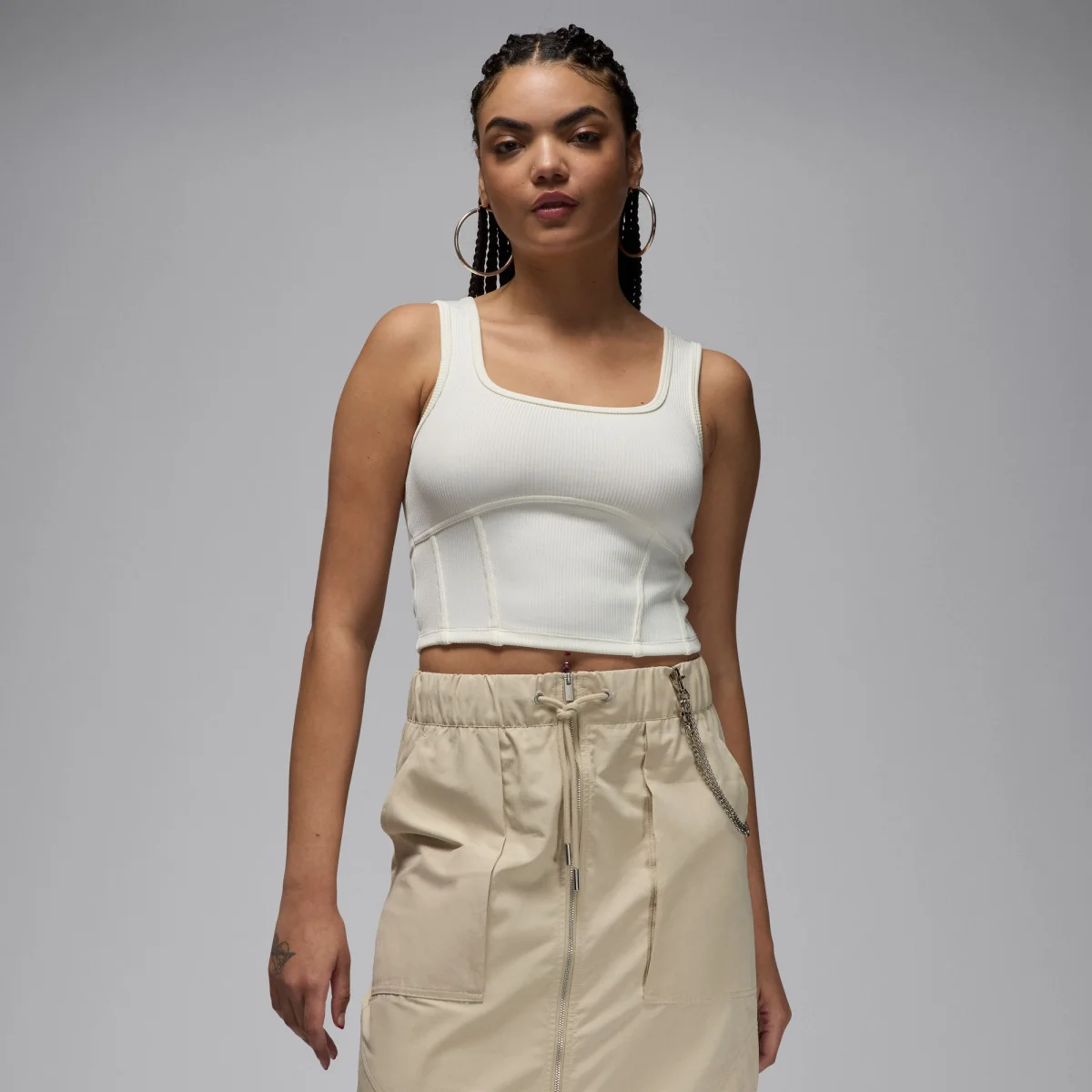 Jordan Cropped Tank Top