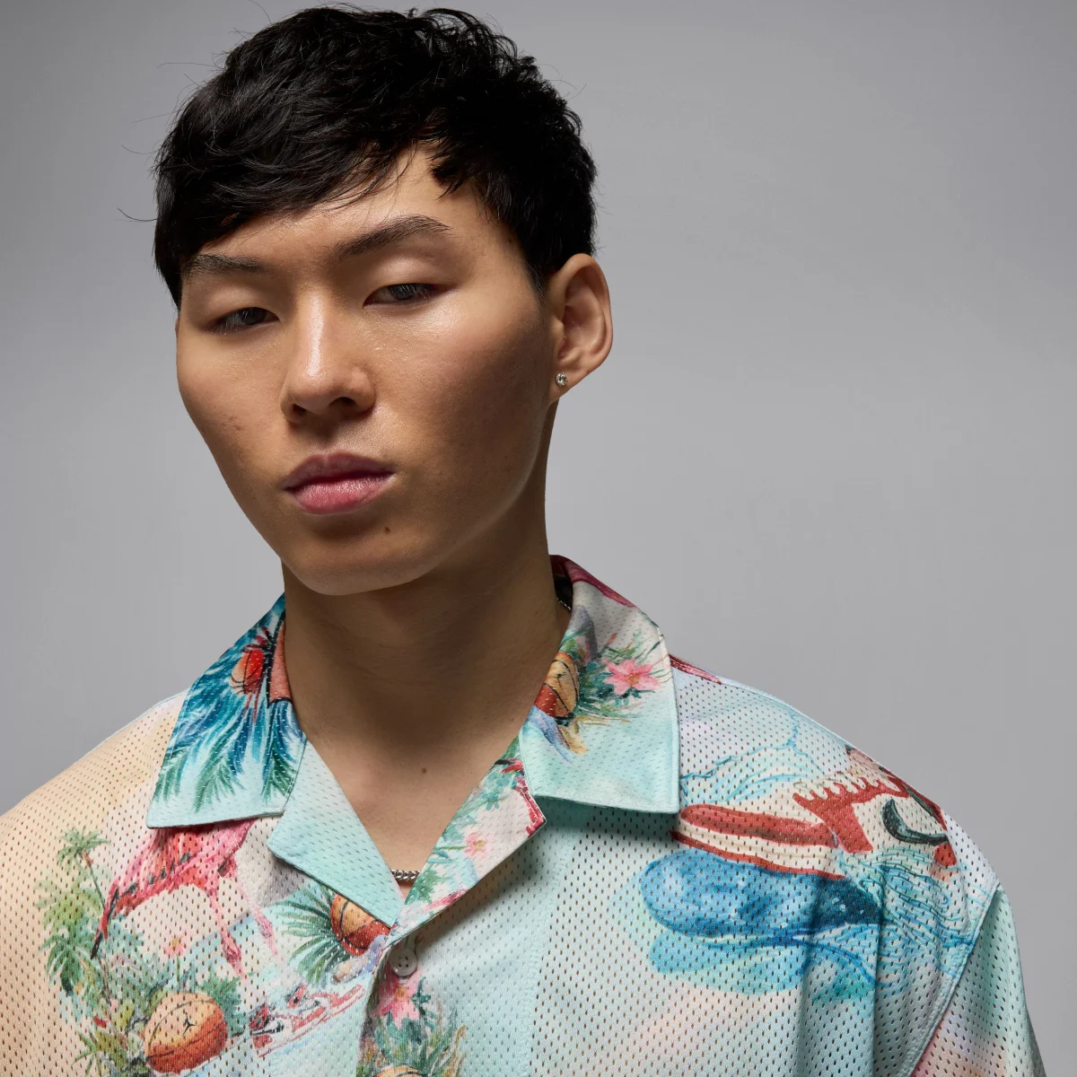Jordan Essentials Printed Camp Top