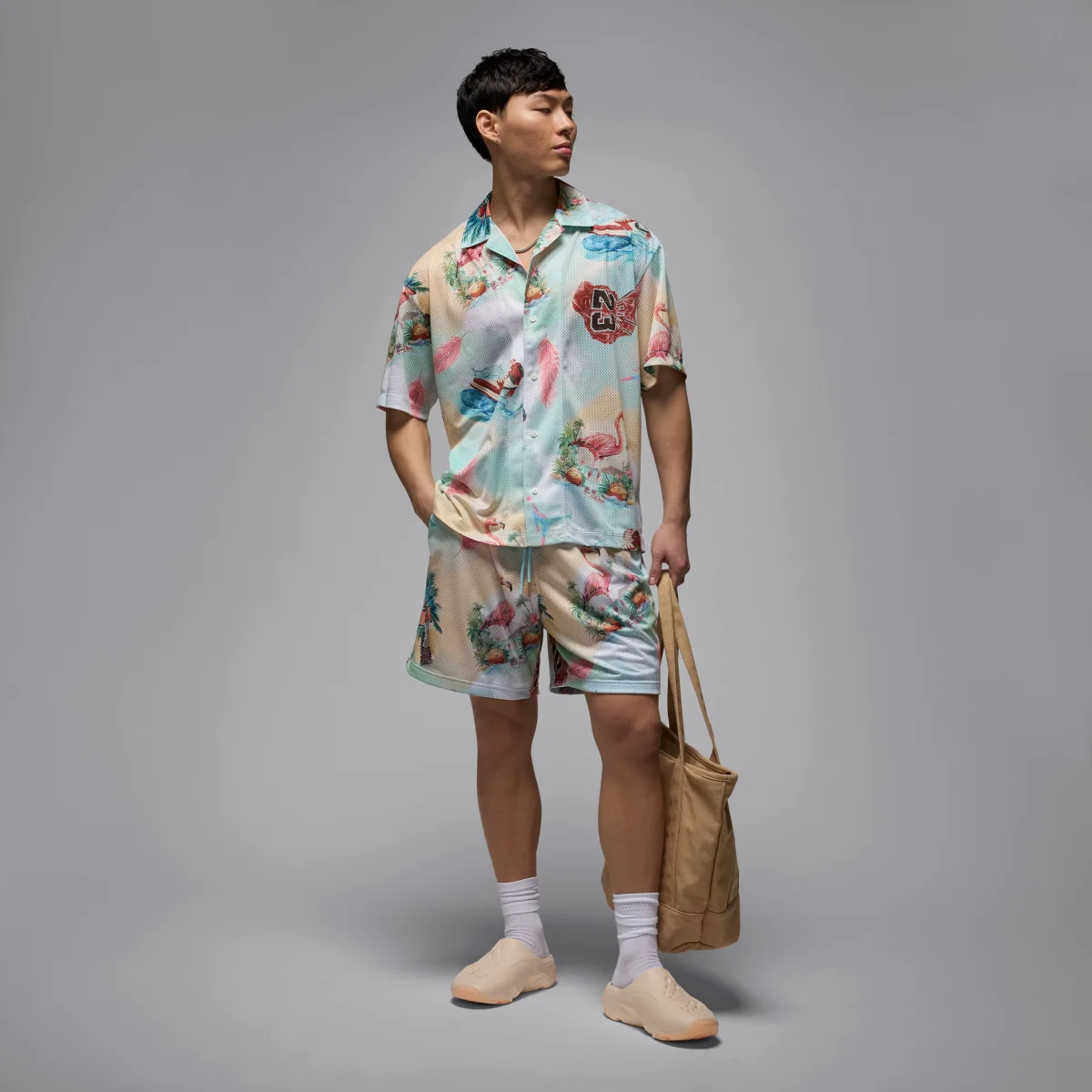 Jordan Essentials Printed Camp Top