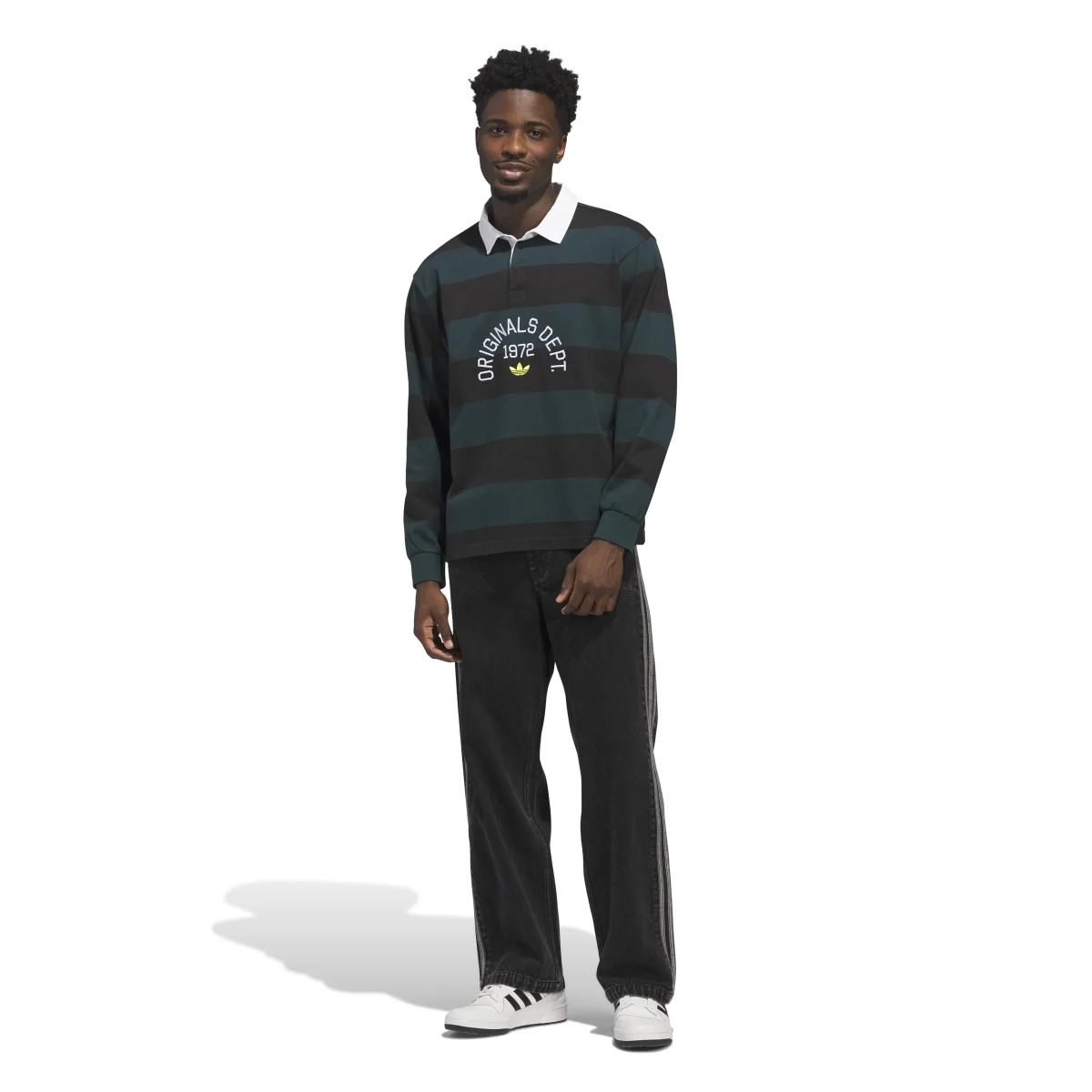adidas Originals Dept. Striped Polo Shirt
